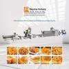 Fabricante de Equipamentos de Produção de Alimentos Fritos de Rosca Única, Linha de Produção de Massa para Casquinha de Rolinho de Pizza, Polvo, Comida Grelhada