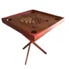 Superficie pintada Mesa de billar Conlle Tablero de ajedrez Krong Modelo estándar de mesa de billar para el hogar