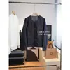 Loja Hejia 3996+! Jaqueta Jeans Cor de Terra! Jaqueta Versátil de Algodão e Cânhamo com Gola Redonda Slim Fit para Mulheres 26 Nova Primavera