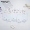 Série Xin Shiyu Outono e Inverno Novo Estilo Meia de Algodão Espessa All-In-One de Cano Médio, Meias Lisas de Ponto Duplo Perfumadas, Modernas e Versáteis
