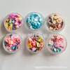 Botella Redonda de 3g Rodaja de Fruta Pastel Pieza de Cerámica Uña Artística DIY Pegamento en Crema Bola Agua Azucarada Accesorios de Tienda Suministro Exclusivo de Exportación Transfronteriza