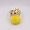 Óculos Legais Bonitos Urso Chaveiro Cartoon Boneca de Pelúcia Pingente Estudante Mochila Chave Acessórios Pequenos Presentes
