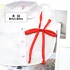 Corbata sin nudo de color puro para uniforme jk Corbata de uniforme de marinero versátil Accesorios lindos para chicas Cinta de color puro Xiaowu