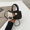Moda Outono/Inverno 2026 Nova Bolsa Transversal Quadrada Pequena Fashion e Única com Estampa de Leopardo Vintage, Bolsa de Mão com Design de Nicho