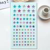 Adesivos de Diamante Estrelados Transfronteiriços Adesivos de Rosto Diamante Manual de Crianças DIY Acrílico Mini Adesivos de Sobrancelha Pinta-Pinta Mole Maquiagem