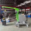 Talha Móvel de Moldes de Alta Resistência Guindaste Hidráulico Móvel de Braço Único de Alta Resistência Oficina de Fábrica Guindaste Pequeno Móvel