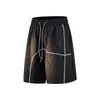Shenlaishi Jk2026 Pantalones Casuales de Moda para Hombre de Verano Nuevo Azul Luna