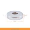 Herrajes de plomería cubierta decorativa para grifo de 4 puntos