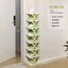 Sapateira Simples Multicamadas Transfronteiriça Armário de Sapatos para Porta de Casa Economizador de Espaço Sapateira Estreita Pequena Celebridade da Internet