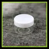 Caja de crema PS 15g botella de muestra pequeña suministros de viaje caja de reempaque de crema cosmética