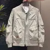 Jaqueta Baseball Masculina 2026 Outono Nova Marca Tendência Roupa de Trabalho Masculina Retro Americano Slim Fit Jaqueta Bomber Masculina