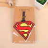Fabricantes agora fazem conjunto de cartões de etiqueta de bagagem de avião cartoon PVC borracha macia bagagem criativa lista de cartão de embarque silicone