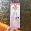 Colgante de Cadena para Teléfono con Abalorios de Mariposa de Cristal Llavero Accesorio Exquisito Accesorio para Bolso Correa para Teléfono Regalo Venta al por Mayor