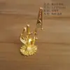 Portaincienso Casero para Interior Asiento de Sándalo Ceremonia del Té Barco Pequeño Varilla de Incienso Ruyi Inserción de Incienso Aleación Zen Bergamota Loto Quemador de Incienso