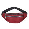 Nova bolsa esportiva de cintura transfronteiriça de fábrica, bolsa à prova d'água para celular, bolsa de cintura da moda coreana, bolsa de cintura de grande capacidade
