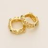 Conjunto de Cobre Ouro Real 18K Pedra Branca Quadrado Conjunto Retrô Anel de Contas Pulseira DIY Feita à Mão Anel de Contas Acessórios de Joias