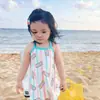 Vestido de Verano Cómodo de Seda de Hielo para Niñas Falda Interior para Bebé Falda Fina Linda para Viajes de Verano para Bebé