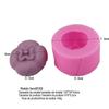 Bf018 Molde de Silicone para Sabão de Caqui 3D, Molde de Silicone para Resina, Ferramentas Decorativas
