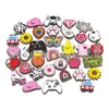 Luz LED Intermitente Agujero Luminoso Accesorios para Zapatos Flor para Zapatos Hebilla para Zapatos Niños Adultos Hombres y Mujeres Accesorios para Pantuflas de Jardín Hebilla Decorativa