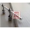Herrajes para Muebles Accesorios para Barandillas de Vidrio Conector de Cabeza de Calabaza para Gabinete de Vino Carrito de Comedor Poste de Barandilla Paso Completo Paso Medio