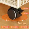 Cesta de almacenamiento debajo del mueble del baño cesta de lavandería sucia para el baño detergente para ropa estante de alto valor inodoro carrito pequeño móvil