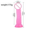 Pene artificial de TPE de color Jiuxi aparato femenino comercio exterior Amazon juguetes sexuales para adultos Daewoo artículos de primera necesidad