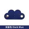 Transfronterizo en stock hebilla de acabado en forma de corazón de cuero PU bolsa de almacenamiento de cable de auriculares dispositivo de almacenamiento portátil de cuero multicolor para línea de datos