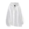 Comercio Exterior Americano Venta Fuerte Algodón 360g Suéter Cardigan con Capucha Chaqueta Primavera y Otoño Holgado Cómodo Parejas