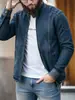 Chaqueta de Mezclilla para Hombre Transfronteriza Europea y Americana 2026 Moda Biker Fresca de Gama Alta Tendencia Ropa para Hombre Temu