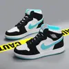 Zapatos Deportivos de Caña Alta Aj para Hombre Zapatillas Deportivas para Niños y Niñas Zapatos de Pareja para Estudiantes y Adolescentes Zapatos de Baloncesto de Caña Alta para Hombre