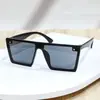 Óculos de Sol Retro Tendência Europeia e Americana Unissex com Óculos Integrados com Revestimento para Ciclismo