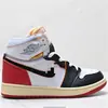 Putian Air Aj1 Clásico de Caña Alta Versátiles Casuales Zapatos de Baloncesto Tenis para Hombres y Mujeres Zapatos Deportivos de Pareja Jordan 1 Shadow Gray