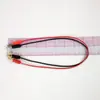 Horquilla de Cobre para Cableado en Forma de U de Una Cabeza, Conexión de Clavija Banana de 4 mm de Una Cabeza, Cable Experimental para Circuitos de Física y Electricidad de Escuela Secundaria