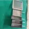 Mesa de Barbacoa Auto-Servicio Sin Humo de Acero Inoxidable 304 Tres Cajas de Carbón Restaurante de Barbacoa Puesto Exterior Carne Asada a la Parrilla de Carbón