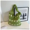 Bolso Casual Transfronterizo Nuevo 2026, Bolso de Punto de Gran Capacidad, Bolso de Mano, Bolso de Hombro para Mujer, Bolso Cruzado, Bolso Tote para Viajes Diarios