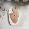 Molde de Silicone para Velas de Halloween em Formato de Coração e Cérebro Humano, Molde de Silicone para Fondant, Chocolate, Biscoito, Bolo