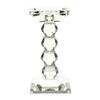 Portavelas de Cristal Estilo Europeo Portavelas Transparente Decoración Romántica para Bodas Juego de Tres Piezas Estilo Minimalista Moderno