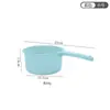 Cubo de Almacenamiento de Agua de Gran Capacidad con Tapa, Cubo de Plástico Engrosado para Uso Doméstico, Juego de Cubos para Dormitorio de Estudiantes, Cubo para Remojar los Pies y Lavar la Ropa