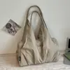 Bolsa Cruzada de Hombro Único Nueva de Verano para Mujer, Bolso de Tela Ligero para Llevar en la Mano, Bolso para el Brazo Urbano Simple Japonés Versátil