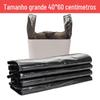 Saco de lixo tipo colete preto Material Novo 40*60 doméstico cozinha comercial descartável limpo plástico sacola atacado