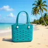 Bolsa Perfurada de Eva em Estoque Nova para Cruzamento de Fronteiras Bolsa de Praia de Eva Moda DIY Bolsa Perfurada de Eva Bolsa de Mão Feminina de Eva