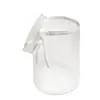 Bolsas de Filtro de Nylon de Grado Alimenticio Más Vendidas Transfronterizas, Material Engrosado, Bolsas de Filtro de Malla Completa, Bolsas de Cubo con Cremallera, Lavables a Máquina
