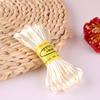 Cuerda de nailon tejida a mano con nudo chino, gruesa, de 5 a 10 m, color rojo, 2,5 mm