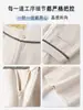 Pantalones Rectos de Acetato y Lana de Moda y Elegantes para Otoño e Invierno para Mujer, Nuevos Pantalones Largos Anchos Casuales de Cintura Alta 2026