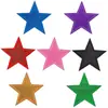 Jianxing en stock Pegatinas de Tela Bordadas con Lentejuelas Estrella Transfronterizas Parche Decorativo Bordado por Computadora para Ropa, Equipaje, Sombrero