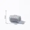 Mesa y sillas de piedra en miniatura estilo chino, materiales para jardinería y paisajismo DIY con temática de Li Bai, accesorios decorativos y figurillas en miniatura