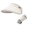 Chapéu de Sol Top Hat Vazio Chapéu de Proteção Solar Feminino Ciclismo Verão Praia Chapéu de Sol Simples Aba Larga Cobertura Facial Chapéu de Ciclismo