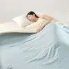Edredón de Sueño Profundo de Verano, Adecuado para Todas las Estaciones, Edredón Refrescante de Verano, Relleno de Edredón para Primavera, Otoño e Invierno, Individual, Lavable a Máquina, Edredón de Aire Acondicionado