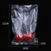 Bolsa Desechable Mini Pequeña Transparente Delgada Boca Plana Redonda Empaque para Condimentos Frutas Comida Bolsa Conservación Frescura Fabricante