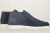 2026 Nova Moda Masculina Multicor para Comércio Exterior Botas Curtas com Solas Brancas Sapatos Masculinos X26050015